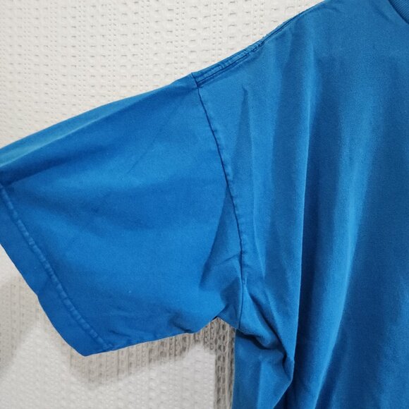 Vintage Hard Rock Hotel Las Vegas Embroidered Blue Crewneck Shirt Size X-Large - Picture 6 of 10